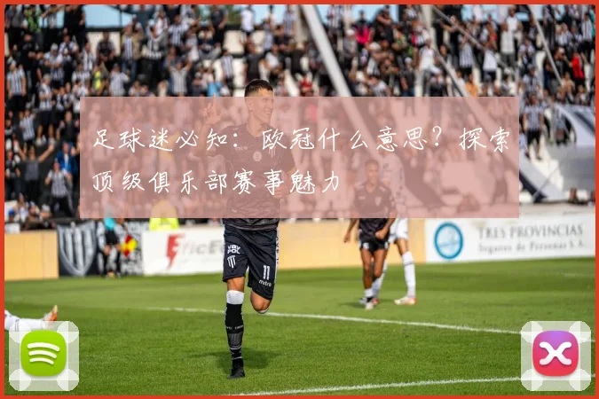 足球迷必知:欧冠什么意思?探索顶级俱乐部赛事魅力